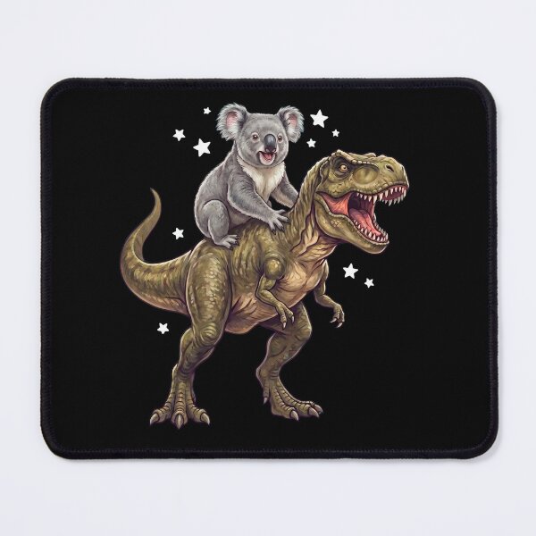 Item preview, Funny Koala Riding T Rex Dinosaur Animal Lover designed and sold by TerryConnells.