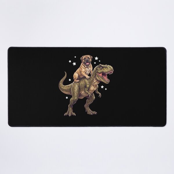 Item preview, Funny Mastiff Riding T Rex Dinosaur Dog Lover designed and sold by TerryConnells.