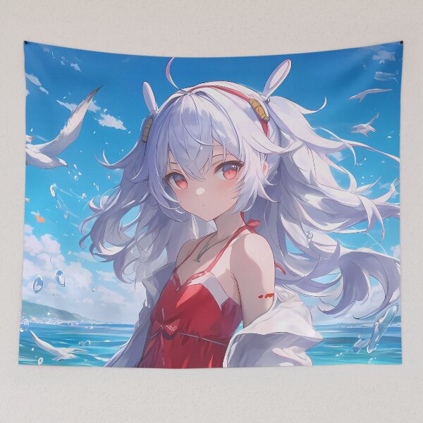 Item preview, Laffey Azur Lane Beach Summer Ocean Breeze designed and sold by Tokyonomad.