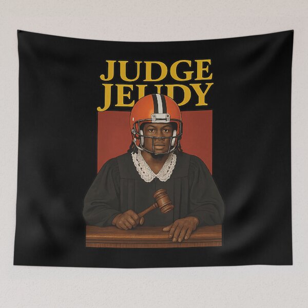 Item preview,  Judge Judy (Jerry Jeudy) Cleveland Browns designed and sold by dxsigned.