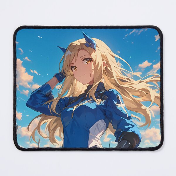 Item preview, Ais Wallenstein Danmachi Windy Field Adventure Portrait designed and sold by Tokyonomad.