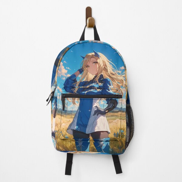 Item preview, Ais Wallenstein Danmachi Windy Field Adventure Portrait designed and sold by Tokyonomad.