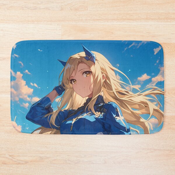 Item preview, Ais Wallenstein Danmachi Windy Field Adventure Portrait designed and sold by Tokyonomad.