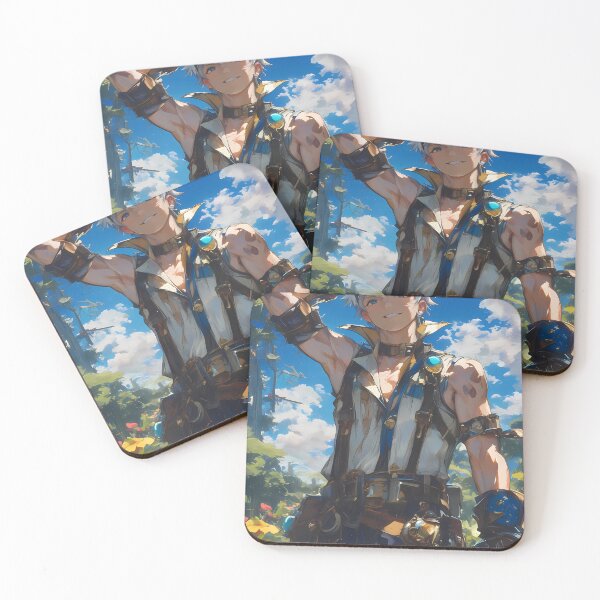 Item preview, Bennett Genshin Impact Upbeat Forest Adventurer Sunshine designed and sold by Tokyonomad.