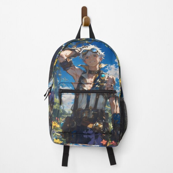 Item preview, Bennett Genshin Impact Upbeat Forest Adventurer Sunshine designed and sold by Tokyonomad.