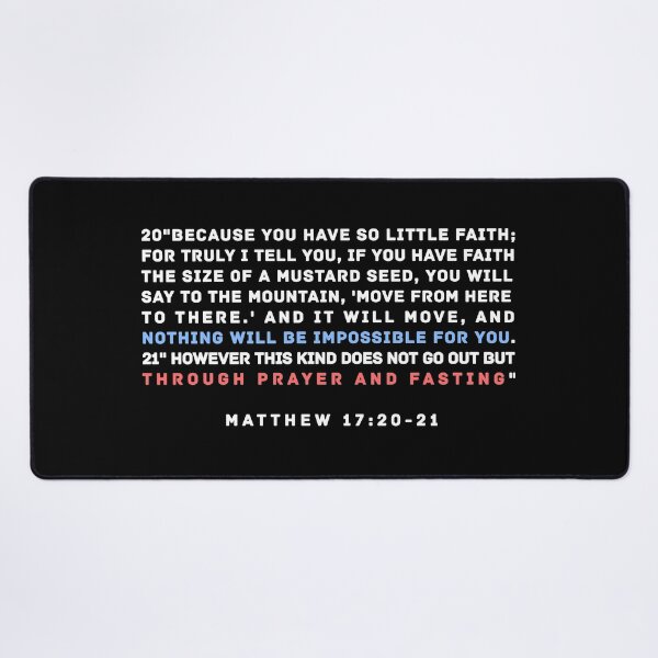 Item preview, Matthew 17: 20-21 designed and sold by Kackos.