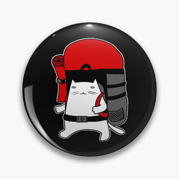 Item preview, Hiking cat designed and sold by eri-morie.