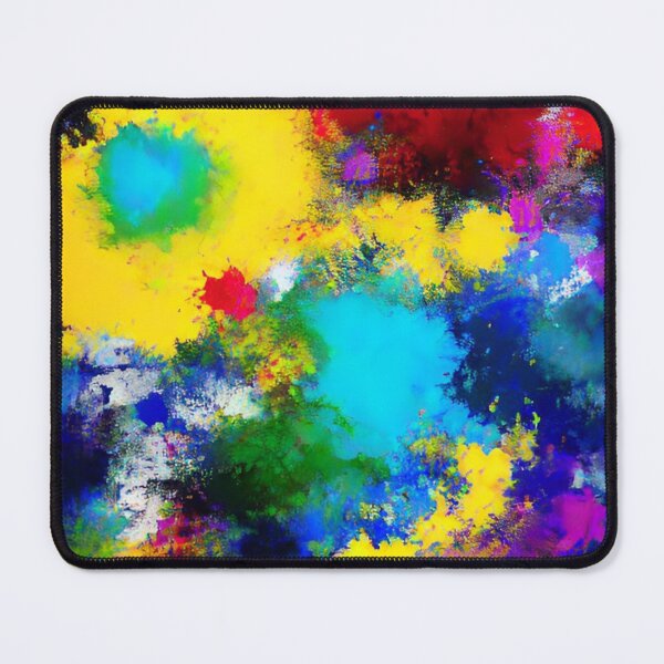 Item preview, Abstract Color Splash Matte Canvas Print designed and sold by KAVRAO.