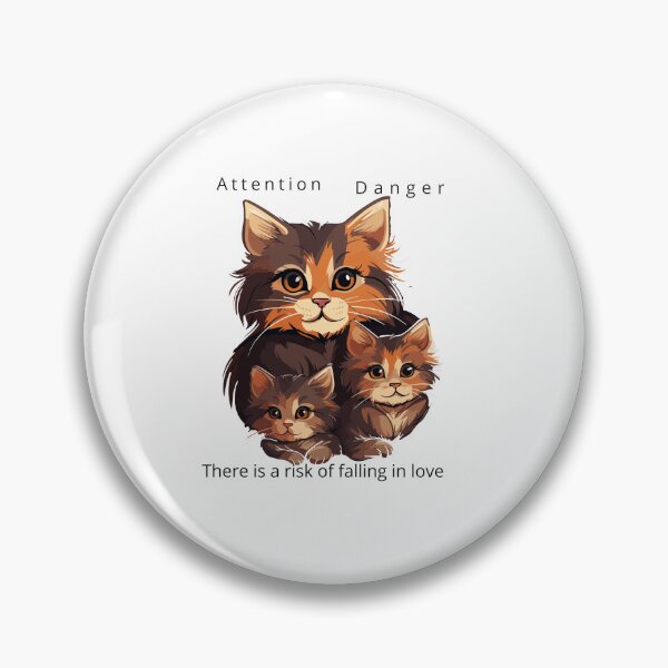 Item preview, Attention Danger There Is A Risk Of Falling In Love designed and sold by MotylekAnia.