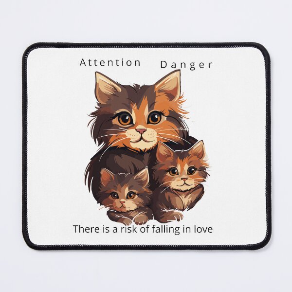 Item preview, Attention Danger There Is A Risk Of Falling In Love designed and sold by MotylekAnia.