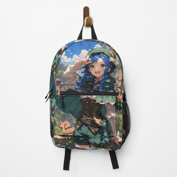 Item preview, Venti Genshin Impact Cheerful Bard In A Mountain Valley designed and sold by Tokyonomad.