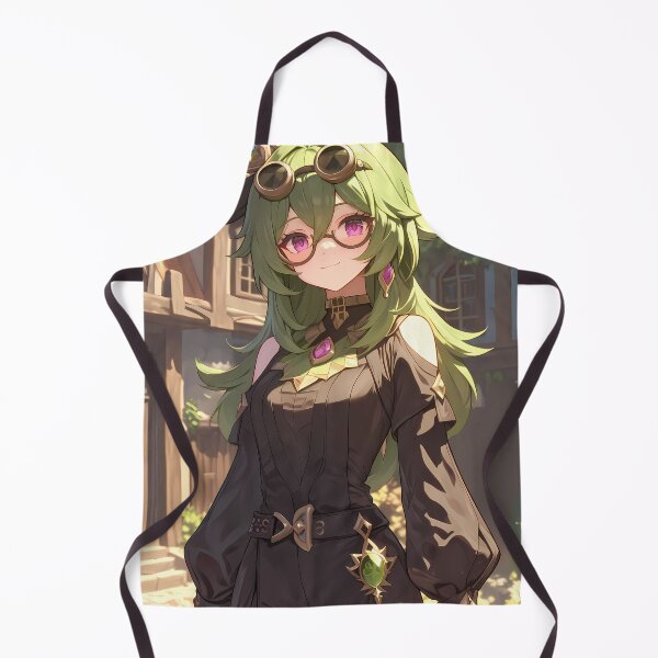 Item preview, Collei Genshin Impact Green Hair Cozy Village Moment designed and sold by Tokyonomad.