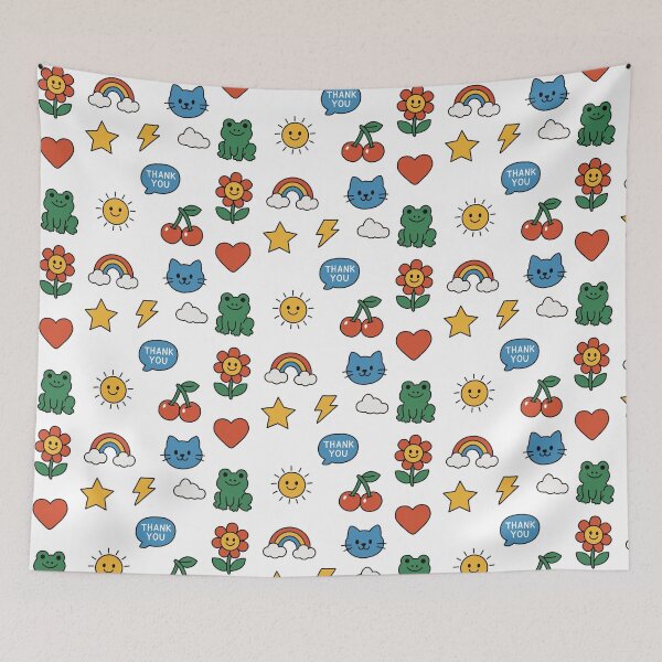 Item preview, Flower rainbow happy pack designed and sold by Inspiredbydavina.