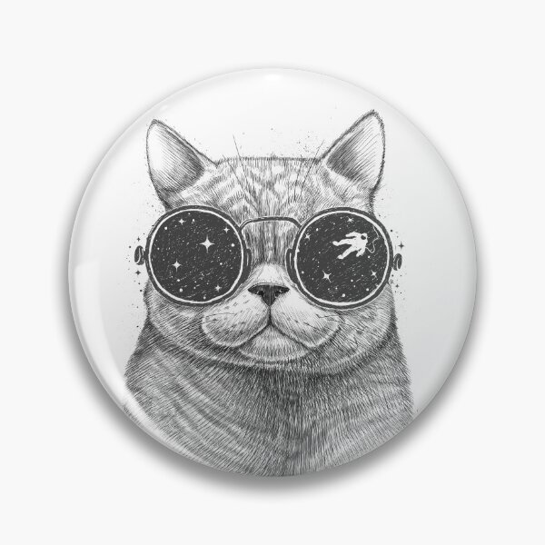 Item preview, Space cat designed and sold by NIKITA KORENKOV NikKor.