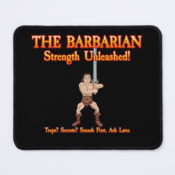 Item preview, The Barbarian designed and sold by SideQuest - Scribbled Chaos!.