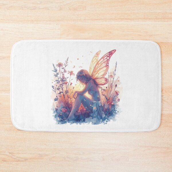 Item preview, Beautiful Ethereal Fairy Sitting Amongst Flowers designed and sold by Soulstar Designs.