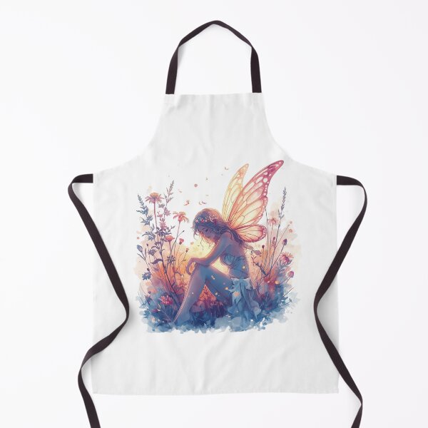 Item preview, Beautiful Ethereal Fairy Sitting Amongst Flowers designed and sold by Soulstar Designs.