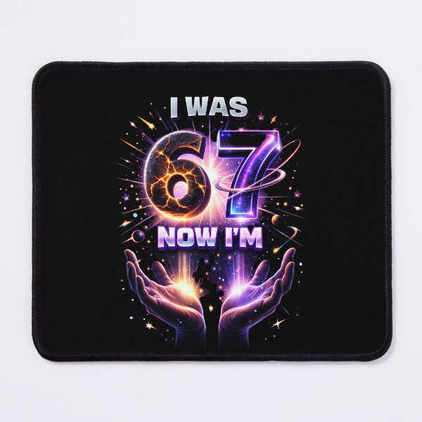 Item preview, I Was 67 Now I’m 7 – Funny 68th Birthday Cosmic designed and sold by THREE LITTLE BEANS.