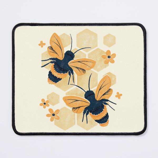 Item preview, Vintage Bumble Bee and Honeycomb Illustration designed and sold by Siriusvibes.