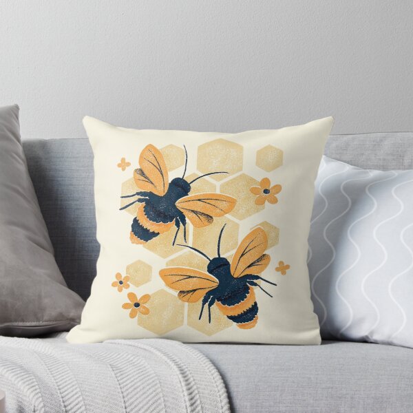 Item preview, Vintage Bumble Bee and Honeycomb Illustration designed and sold by Siriusvibes.