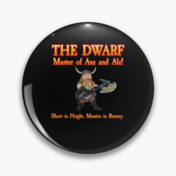 Item preview, The Dwarf designed and sold by SideQuest - Scribbled Chaos!.