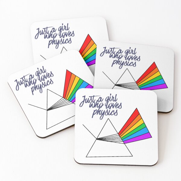 Item preview, just a girl who loves physics designed and sold by sydney-syder.