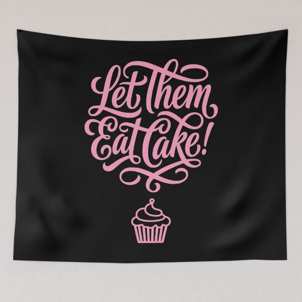 Item preview, Let Them Eat Cake Cupcake Sweet Dessert Quote designed and sold by AntiqueImages.