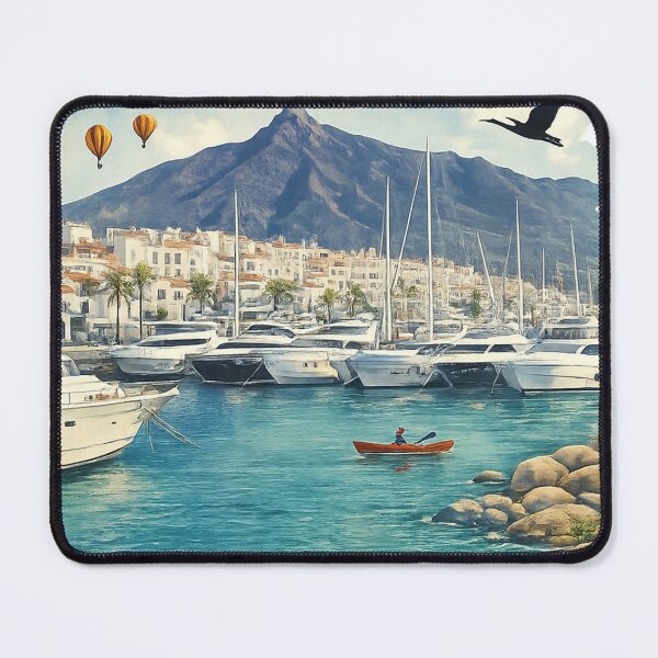 Item preview, Marbella Spain - Travel Art designed and sold by clarkfraser.