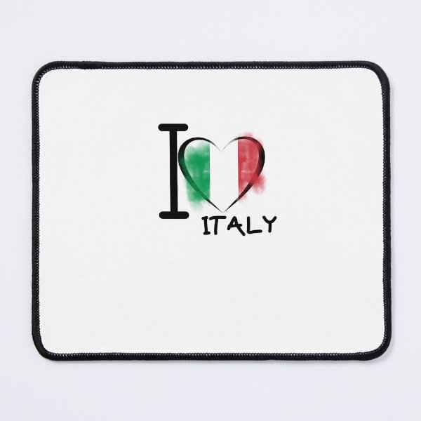 Item preview, I love Italy - Italian flag heart aesthetic design designed and sold by ElliDesign.