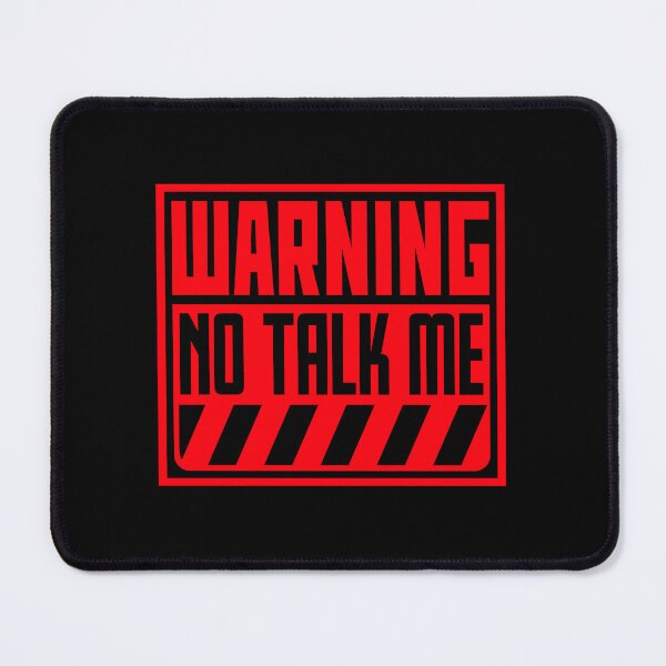 Item preview, No Talk Me Funny Antisocial Introvert Mood Quote designed and sold by shirt-o-mat.