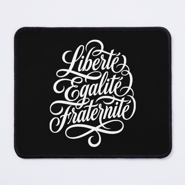 Item preview, Liberté Égalité Fraternité French Motto designed and sold by AntiqueImages.