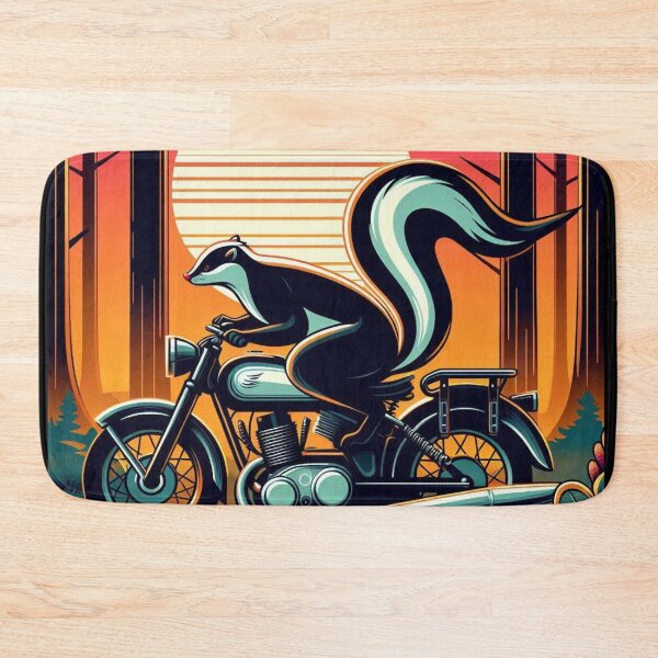 Item preview, Skunk Rider – Sunset Forest Escape designed and sold by Dogandesighn.