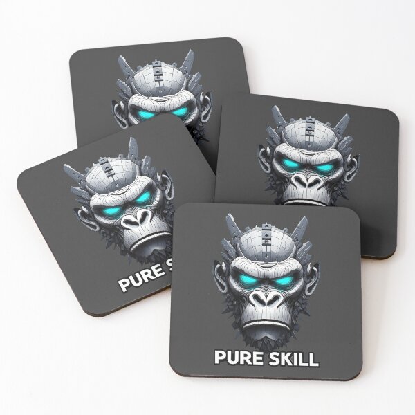 Item preview, Gaming Gang: Pure Skill - Cyber-Gorilla Streetwear / Edition 1 designed and sold by Shift-Bloom.