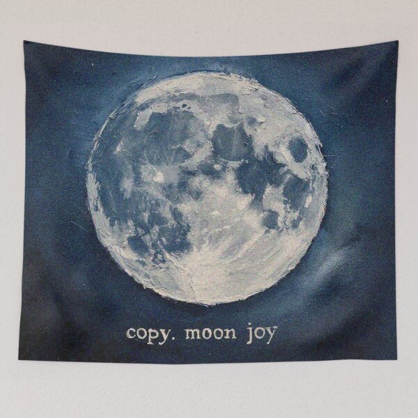 Item preview, Copy Moon Joy – Artemis II NASA Space Aesthetic | Moon Joy Cosmic Quote Design designed and sold by Illuministique.