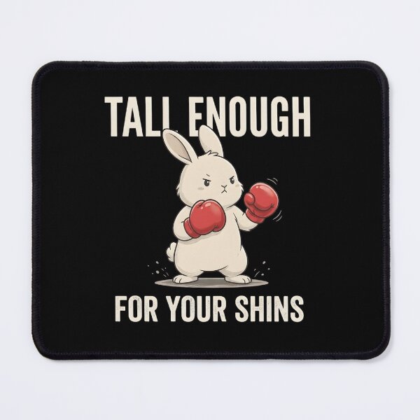 Item preview, Tall Enough For Your Shins Shirt, Funny Bunny Meme Graphic Tee, Sarcastic Gift For Her designed and sold by THREE LITTLE BEANS.