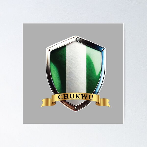 Item preview, Chukwu Nigeria Heritage Shield designed and sold by Highlandkings.