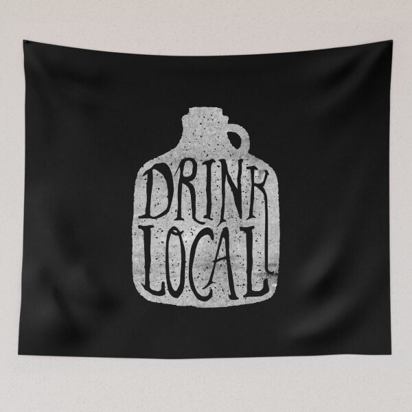 Item preview, Drink Local Brewery Craft Beer Growler designed and sold by graf1k.