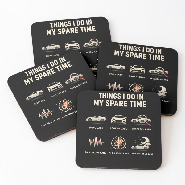 Item preview, Things I Do in My Spare Time – Car Lover Funny Auto  designed and sold by THREE LITTLE BEANS.