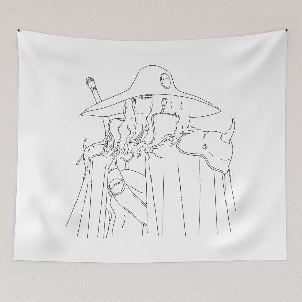 Item preview, Vampire Hunter D - line drawing designed and sold by R-A Designs.