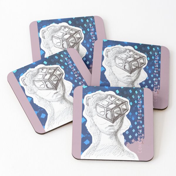 Item preview, Congested Tesseract Lady (Drawing by ACCI)   designed and sold by VanyssaGraphics.