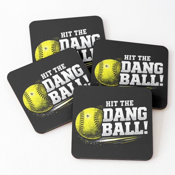 Item preview, Hit The Dang Ball Baseball Shirt, Trendy Retro Game Day Season  designed and sold by THREE LITTLE BEANS.