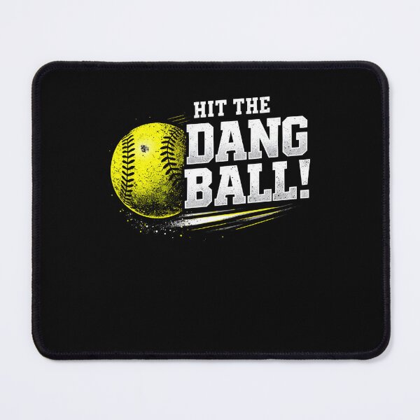 Item preview, Hit The Dang Ball Baseball Shirt, Trendy Retro Game Day Season designed and sold by THREE LITTLE BEANS.