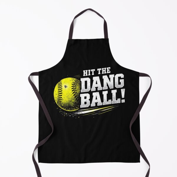 Item preview, Hit The Dang Ball Baseball Shirt, Trendy Retro Game Day Season designed and sold by THREE LITTLE BEANS.