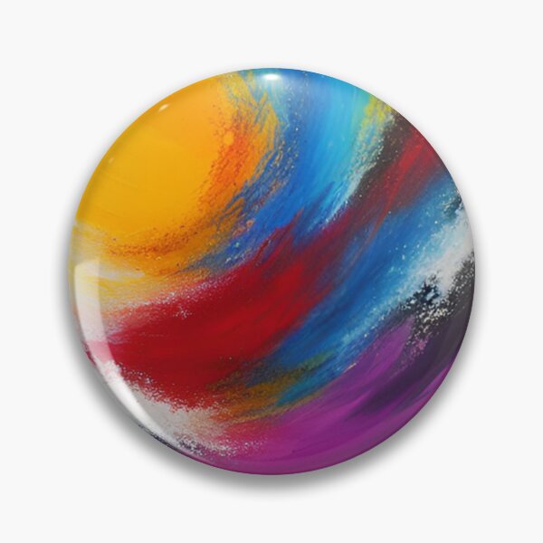 Item preview, Abstract Rainbow Swirl Matte Canvas Print  designed and sold by KAVRAO.