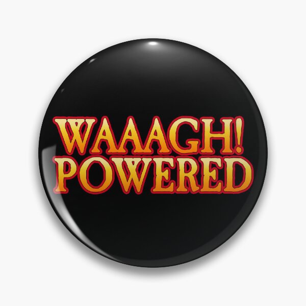 Item preview, Waaagh! Powered designed and sold by SideQuest - Scribbled Chaos!.