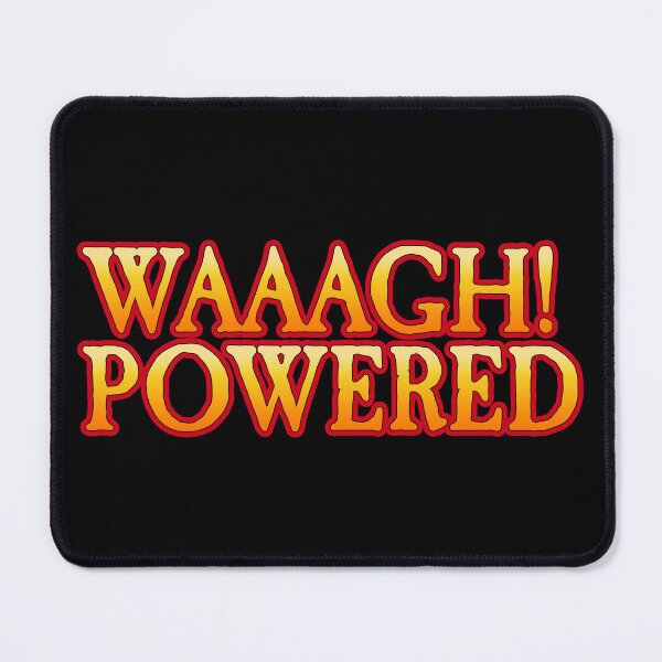 Item preview, Waaagh! Powered designed and sold by SideQuest - Scribbled Chaos!.