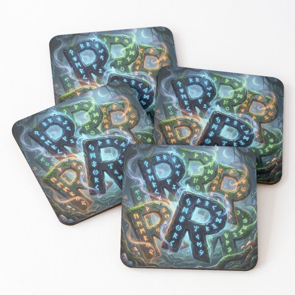 Item preview, A mystical digital illustration of glowing runes. designed and sold by Lilashakti ⭐️ ⭐️ ⭐️ ⭐️ ⭐️.
