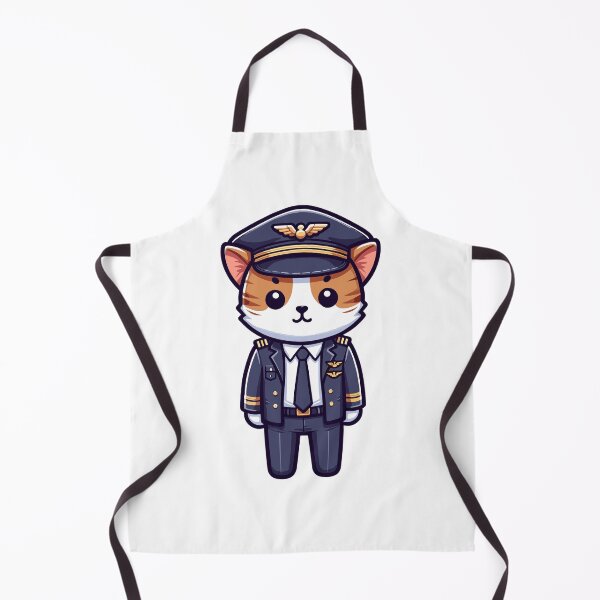Item preview, Pilot Cat Aviation Gift Design designed and sold by CyfroweMysli.