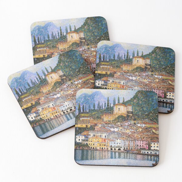 Item preview, Gustav Klimt Malcesine on Lake Garda designed and sold by maniacfitness.