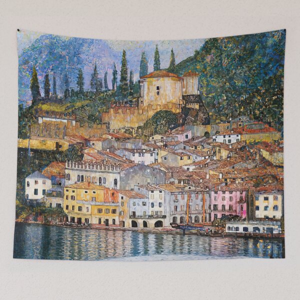 Item preview, Gustav Klimt Malcesine on Lake Garda designed and sold by maniacfitness.
